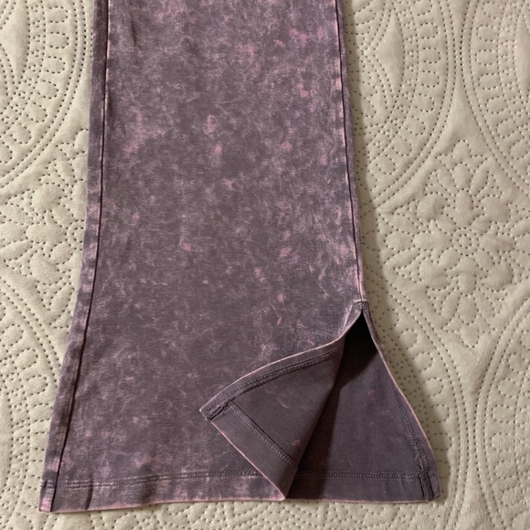 VS Pink NEW Cotton Foldover Flare Leggings And Dreamy Pink Henley Campus Tee NEW - Picture 13 of 15